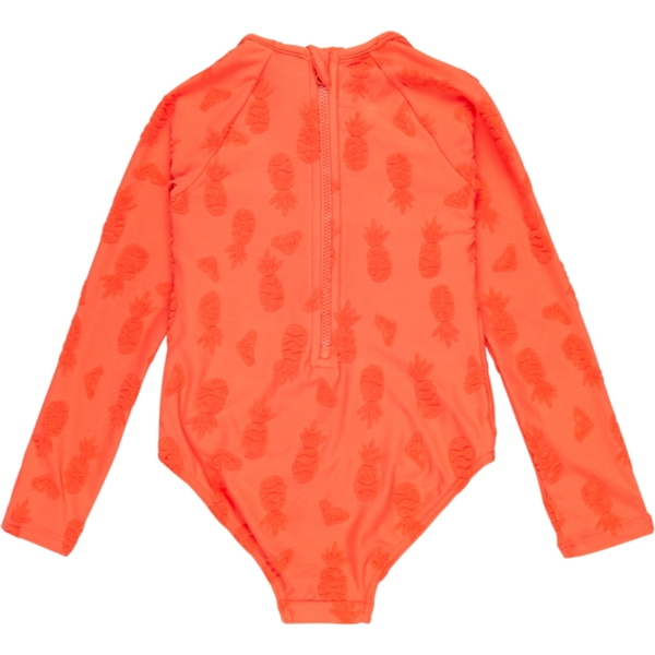 2025 Roxy Girls Pineapple Pop UV Suit ERLWR03332 - Emberglow Pineapple Teenie